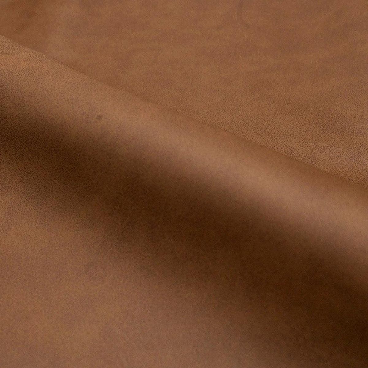 Rendez vous déco Lot de 2 chaises en cuir synthétique marron - Gaspard