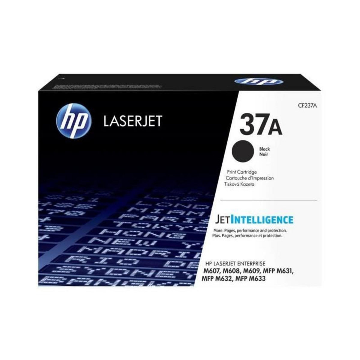 HP Cartouche de toner HP 37A CF237A originale pour LaserJet Noir