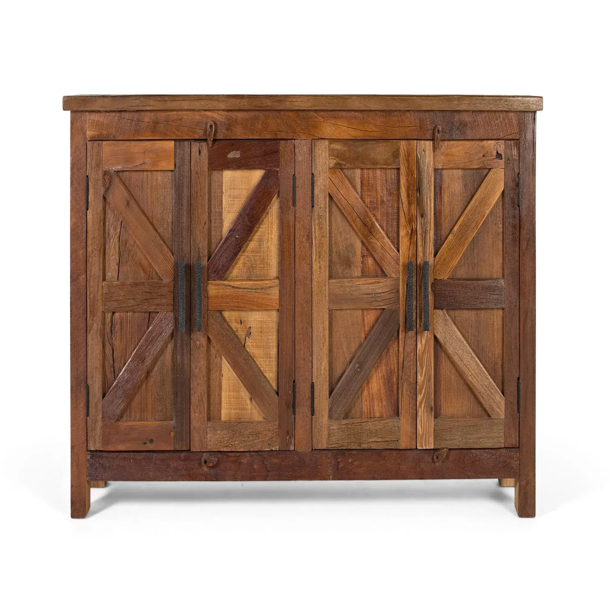 GINER Y COLOMER SL Buffet en bois recyclé style 180cm rustique moderne