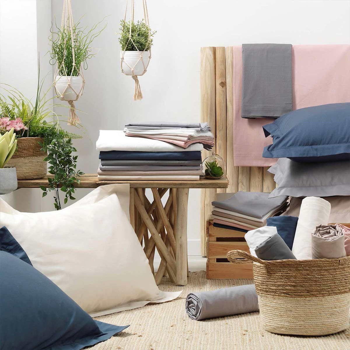 Paris Prix Drap Plat  Percaline  240x300cm Blanc