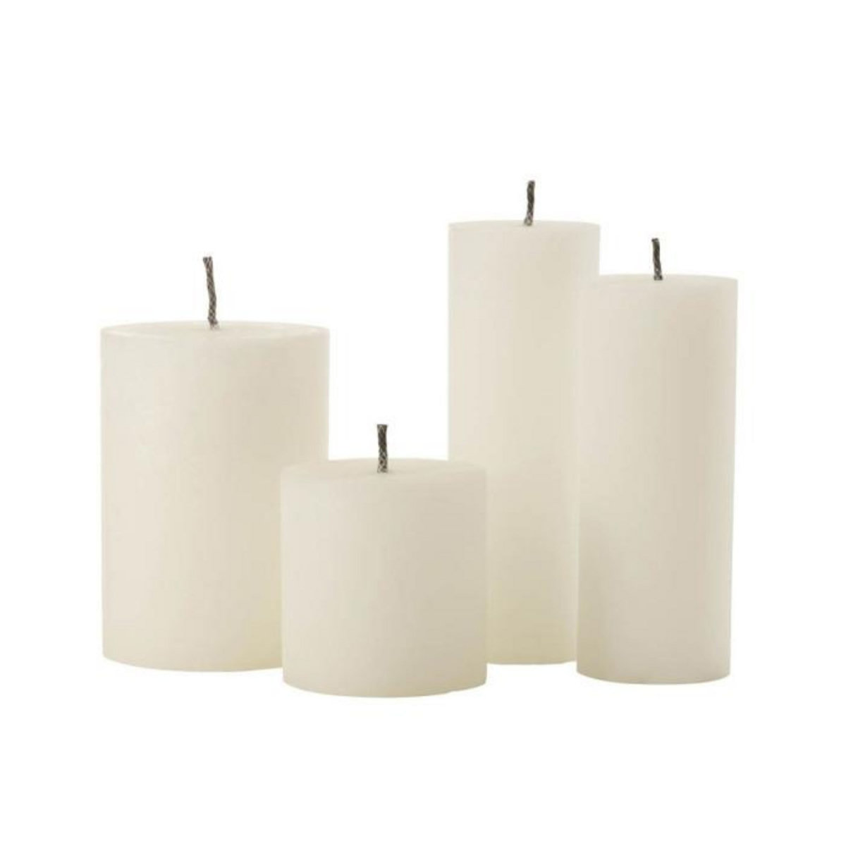 Paris Prix Bougie Pilier Extérieur  Odessa  28cm Blanc