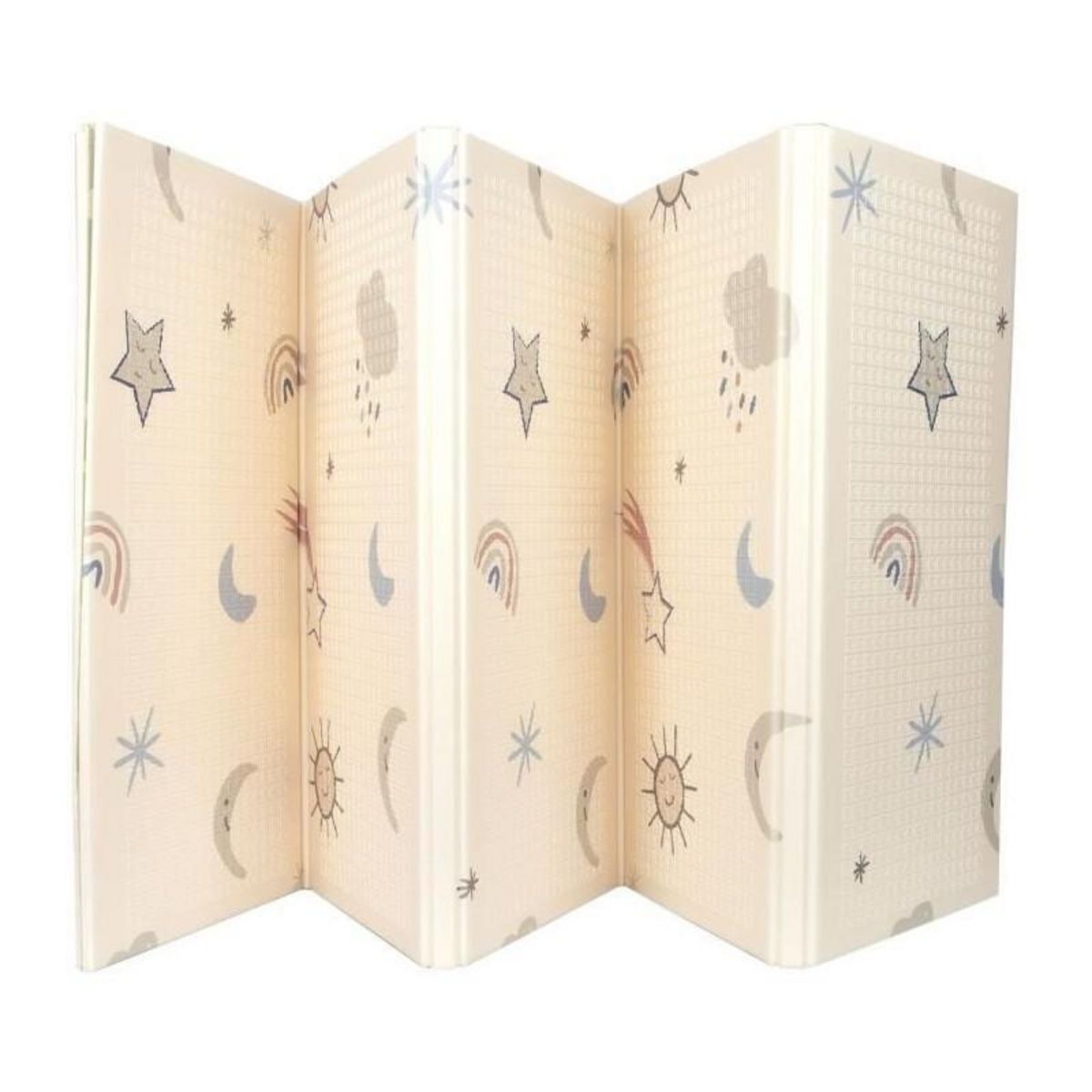 NUBY Tapis d'Éveil Réversible - NUBY - 200 x 150 x 1 cm - Arc-en-Ciel