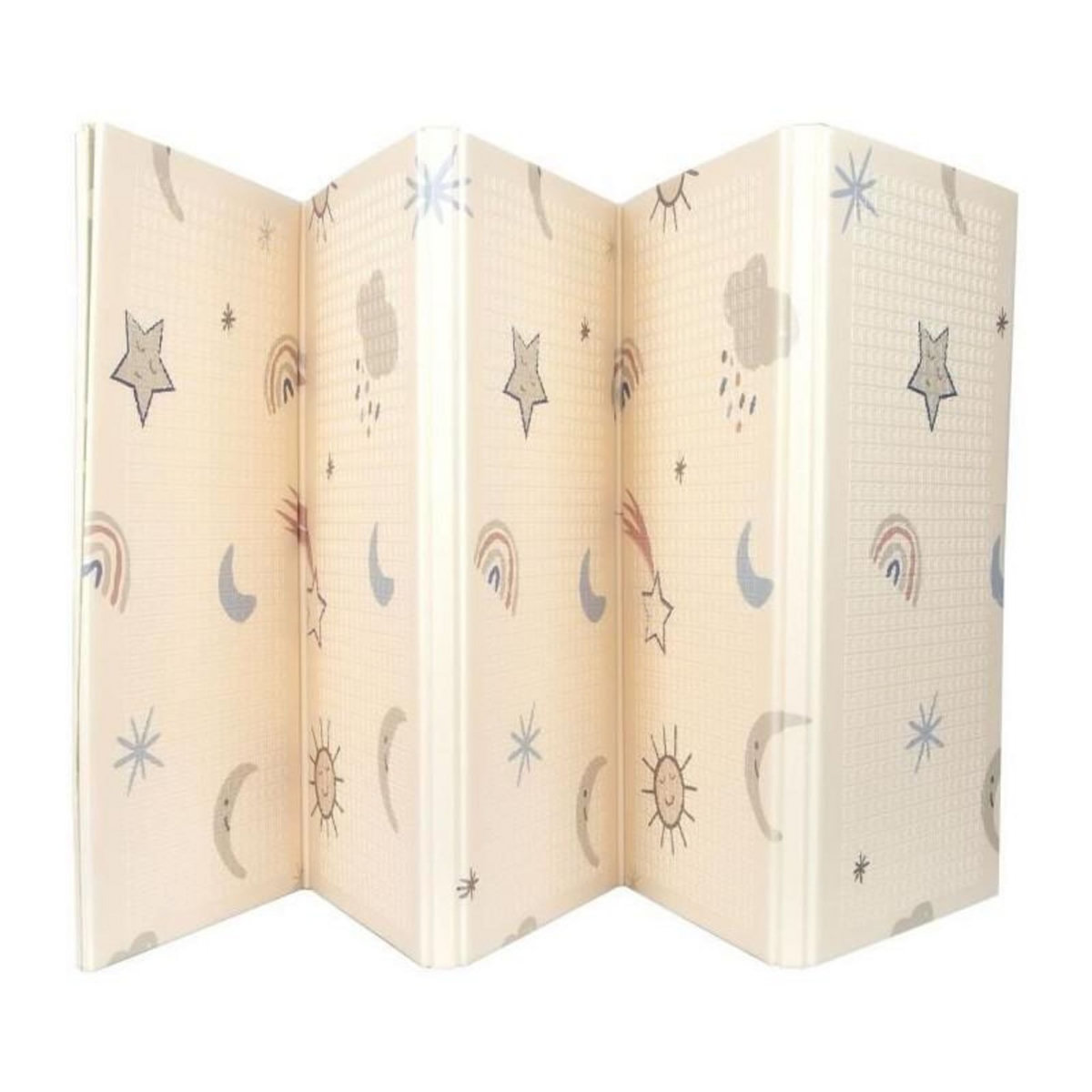 NUBY Tapis d'Éveil Réversible - NUBY - 200 x 150 x 1 cm - Arc-en-Ciel