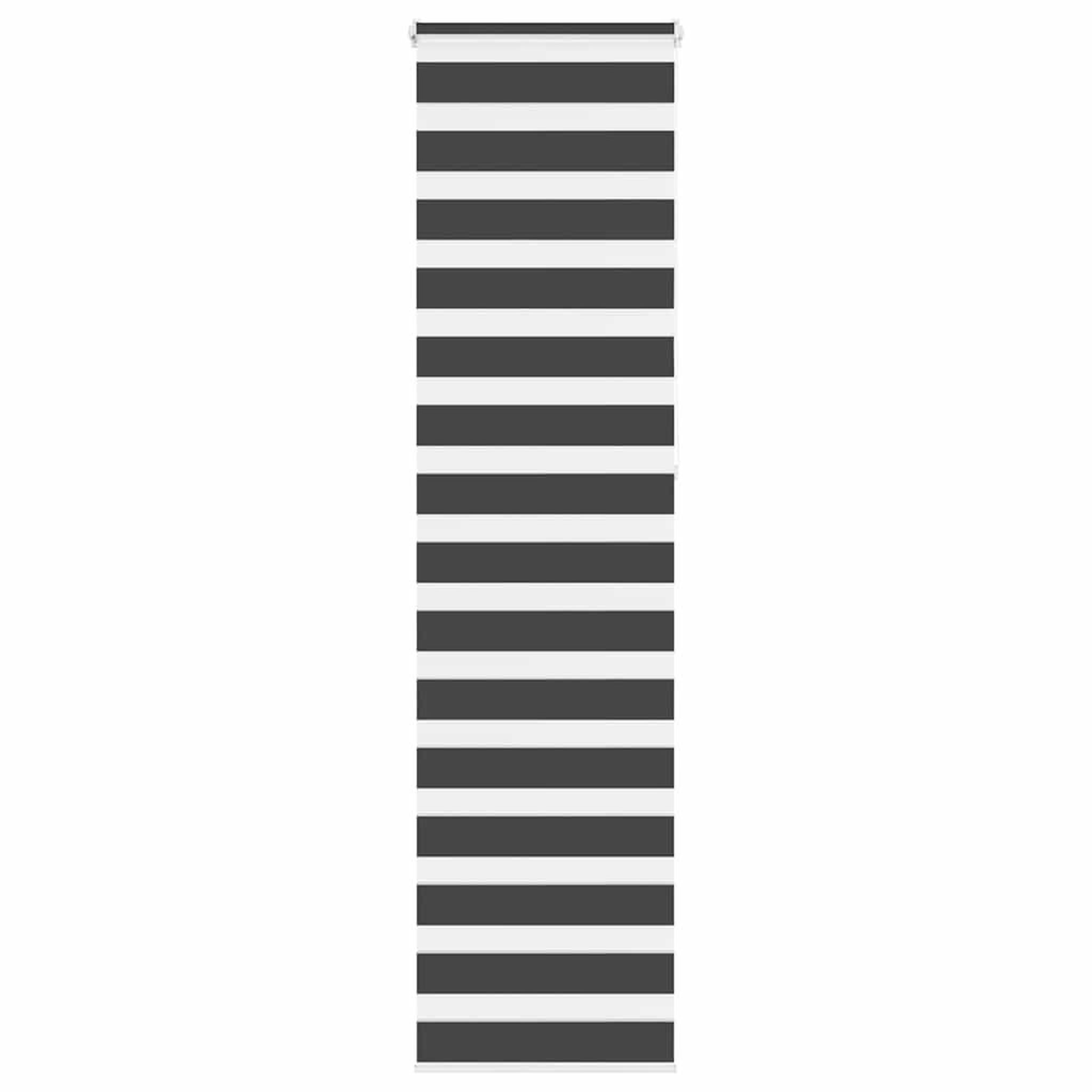VIDAXL Store zebre noir 60x230 cm largeur du tissu 55,9 cm polyester