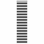 VIDAXL Store zebre noir 60x230 cm largeur du tissu 55,9 cm polyester