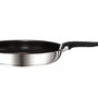 Voir la diapositive 2 : TEFAL Lot de 2 poêles 24/28cm inox + poignée - l9409202