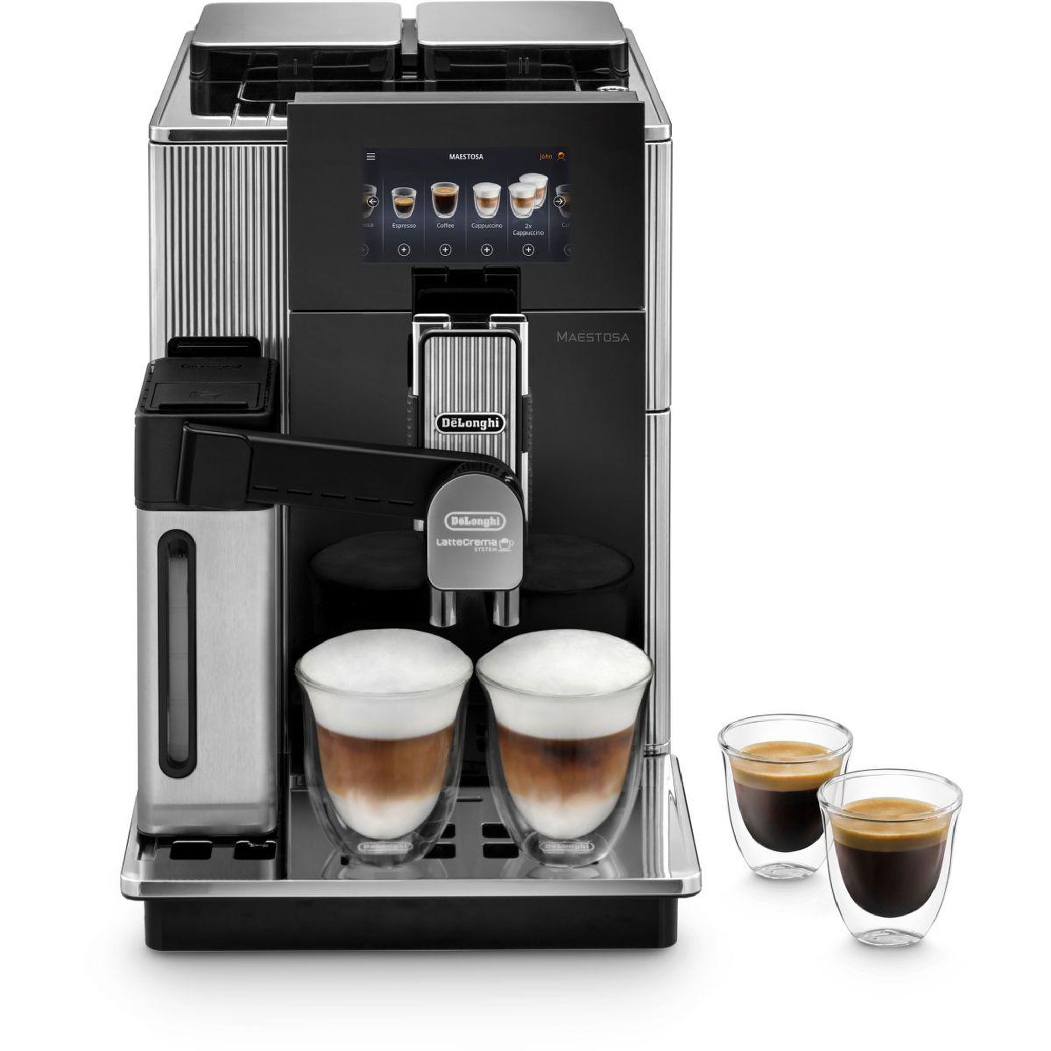 DELONGHI Expresso broyeur maestosa epam960.75.glm connecté inox