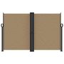 Voir la diapositive 3 : VIDAXL Auvent lateral retractable taupe 160x1200 cm