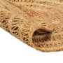 Voir la diapositive 5 : VIDAXL Tapis Jute tresse a la main 90 cm Rond
