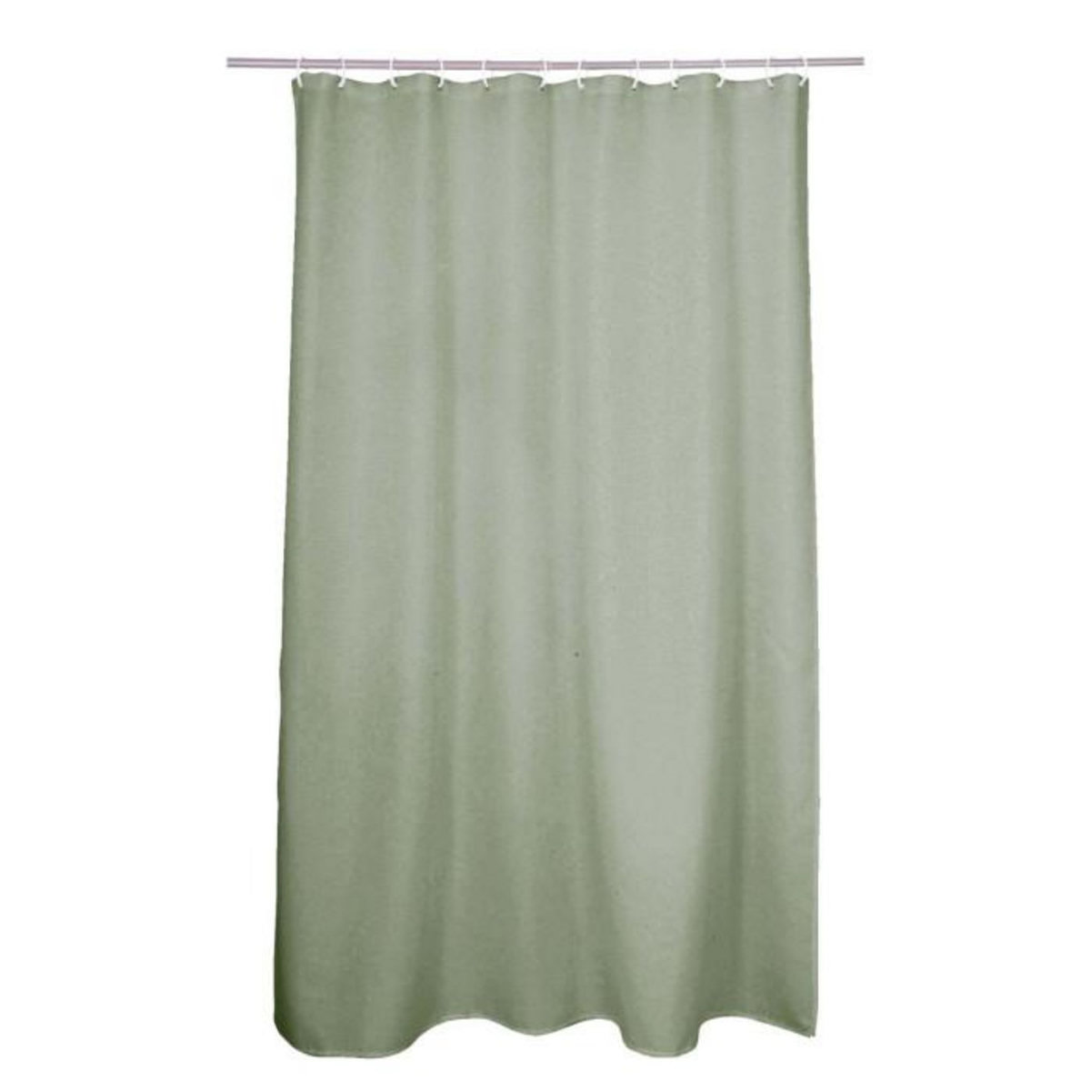Paris Prix Rideau de Douche Uni  Vitamine  180x200cm Sauge