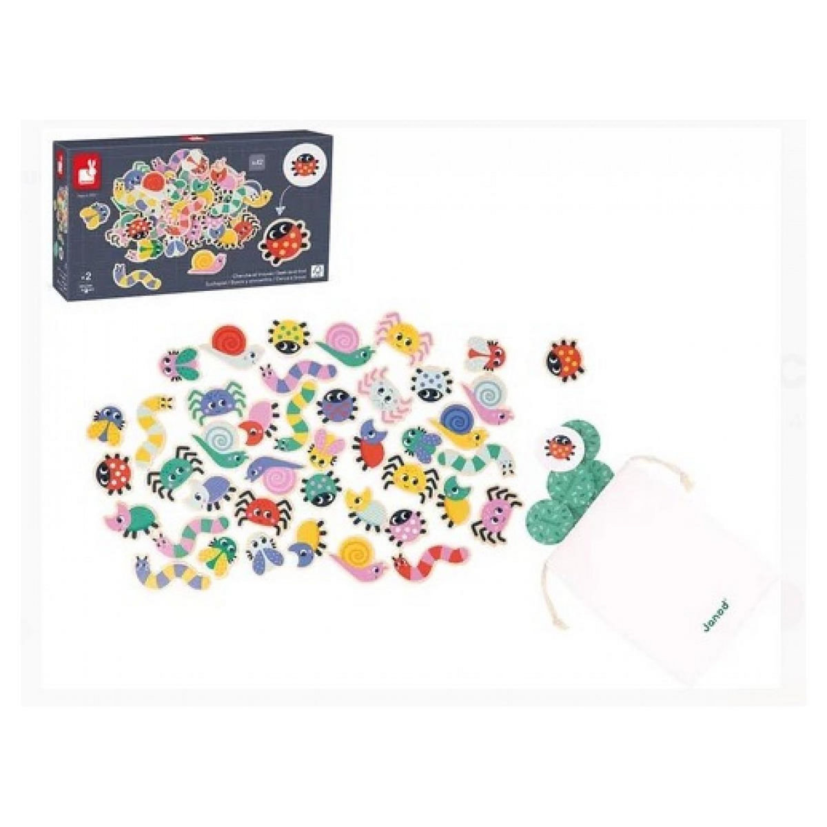 Juratoys-Janod Cherche et trouve Le jardin