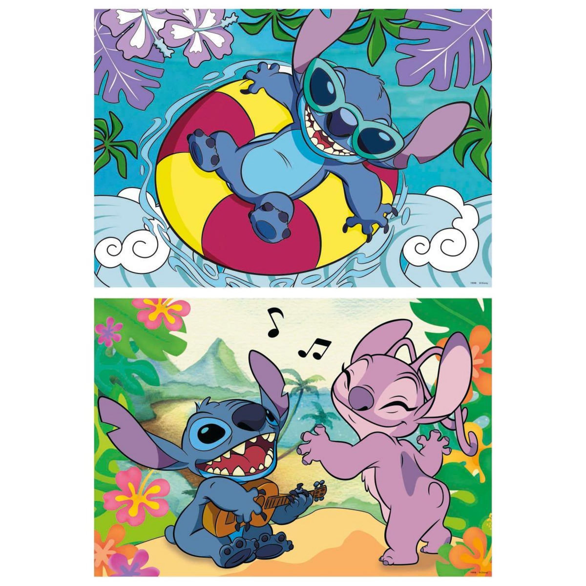 EDUCA Puzzle 2 x 100 pxs - Stitch