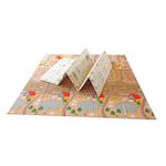 Asalvo Tapis de jeu pliant 120x180 cm Animaux  and  Ville