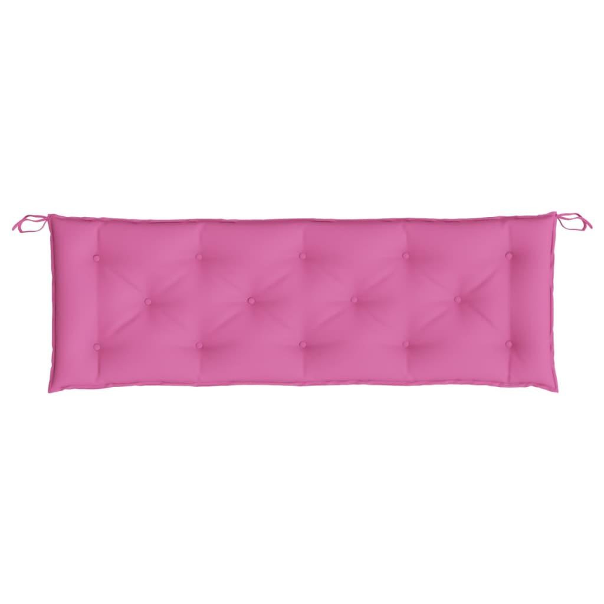 Voir la diapositive 4 : VIDAXL Coussin de banc de jardin rose 150x50x7 cm tissu oxford