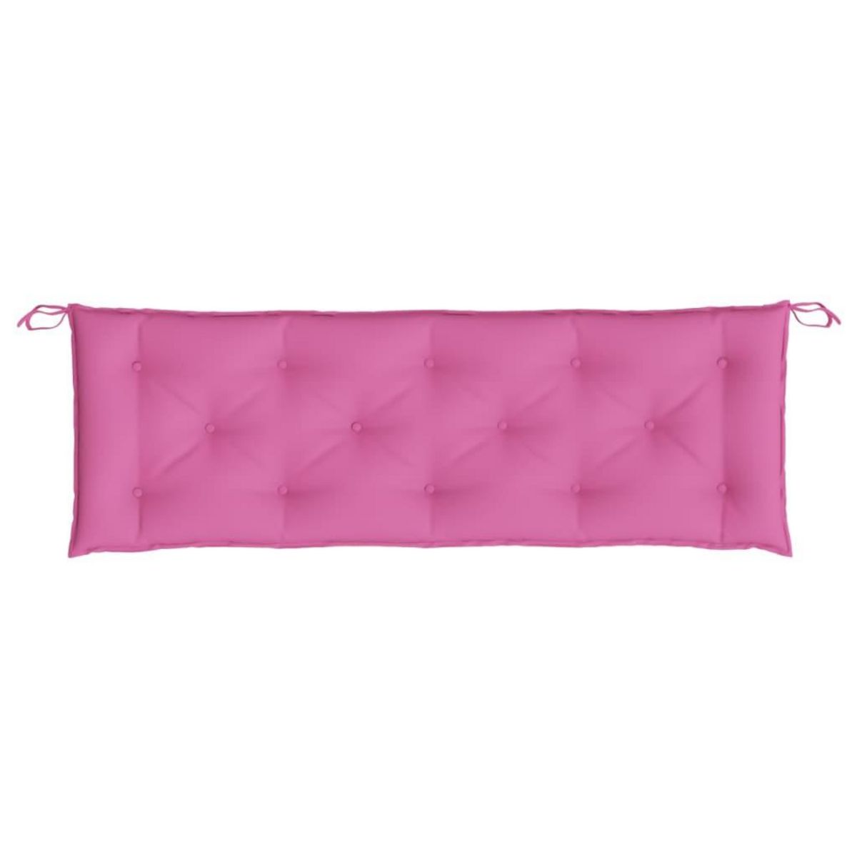 VIDAXL Coussin de banc de jardin rose 150x50x7 cm tissu oxford