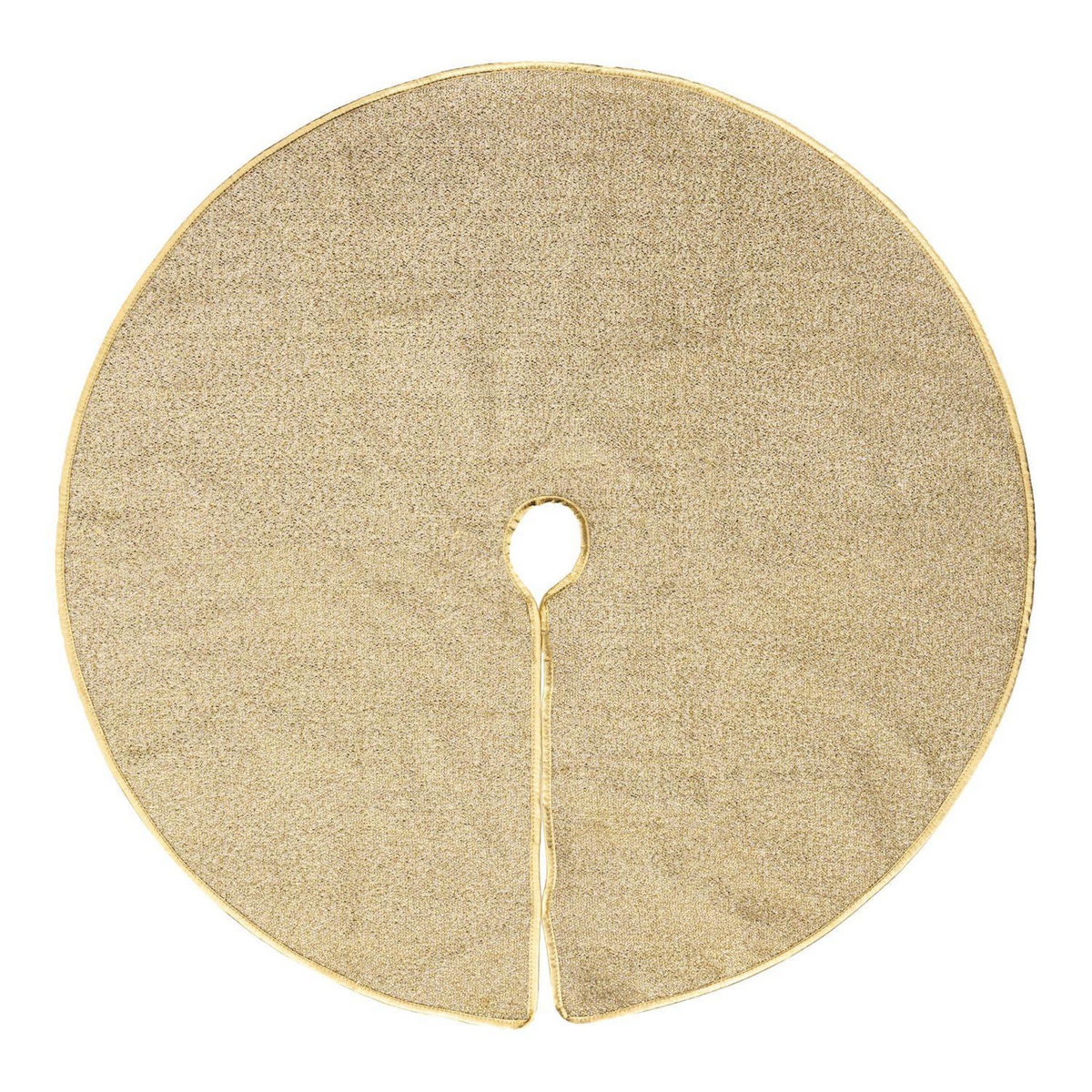 FEERIC LIGHT & CHRISTMAS Tapis pour sapin de Noël - Diamètre 90 cm - Doré