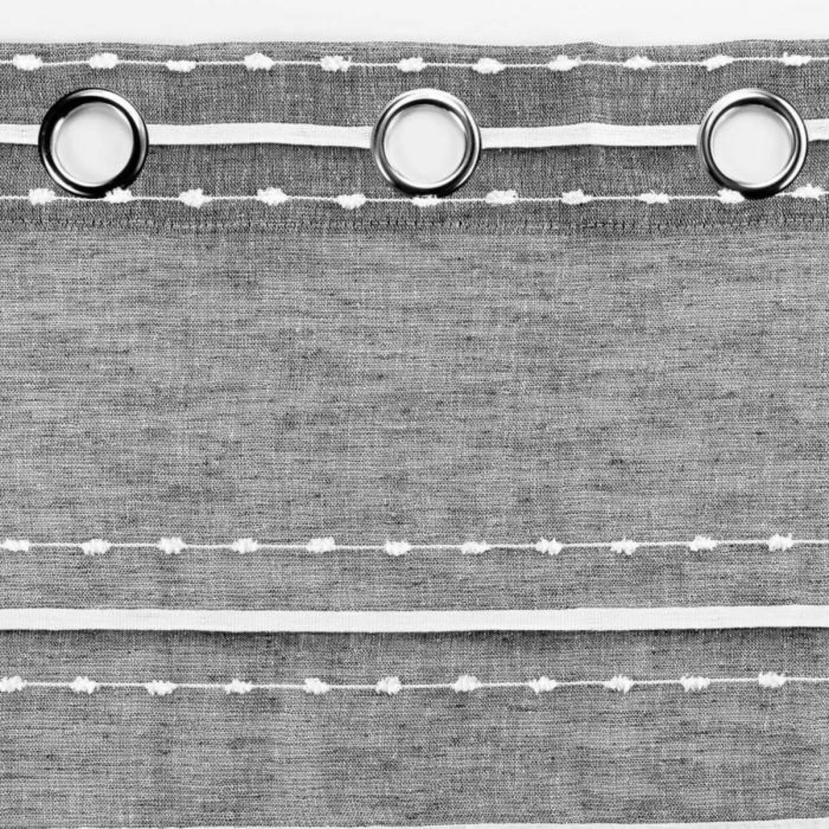 Paris Prix Rideau Voilage à Œillets  Aloria  140x280cm Blanc