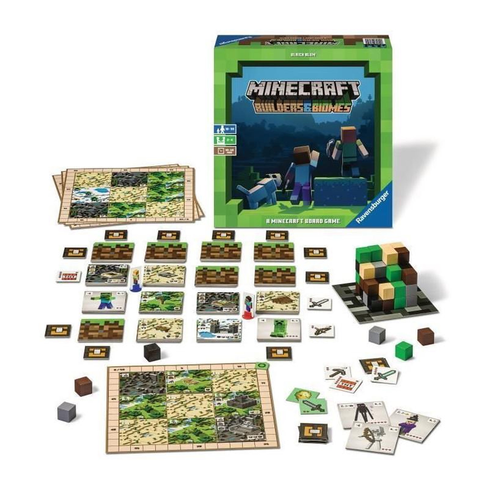 Voir la diapositive 2 : RAVENSBURGER RAVENSBURGER - Minecraft Le jeu