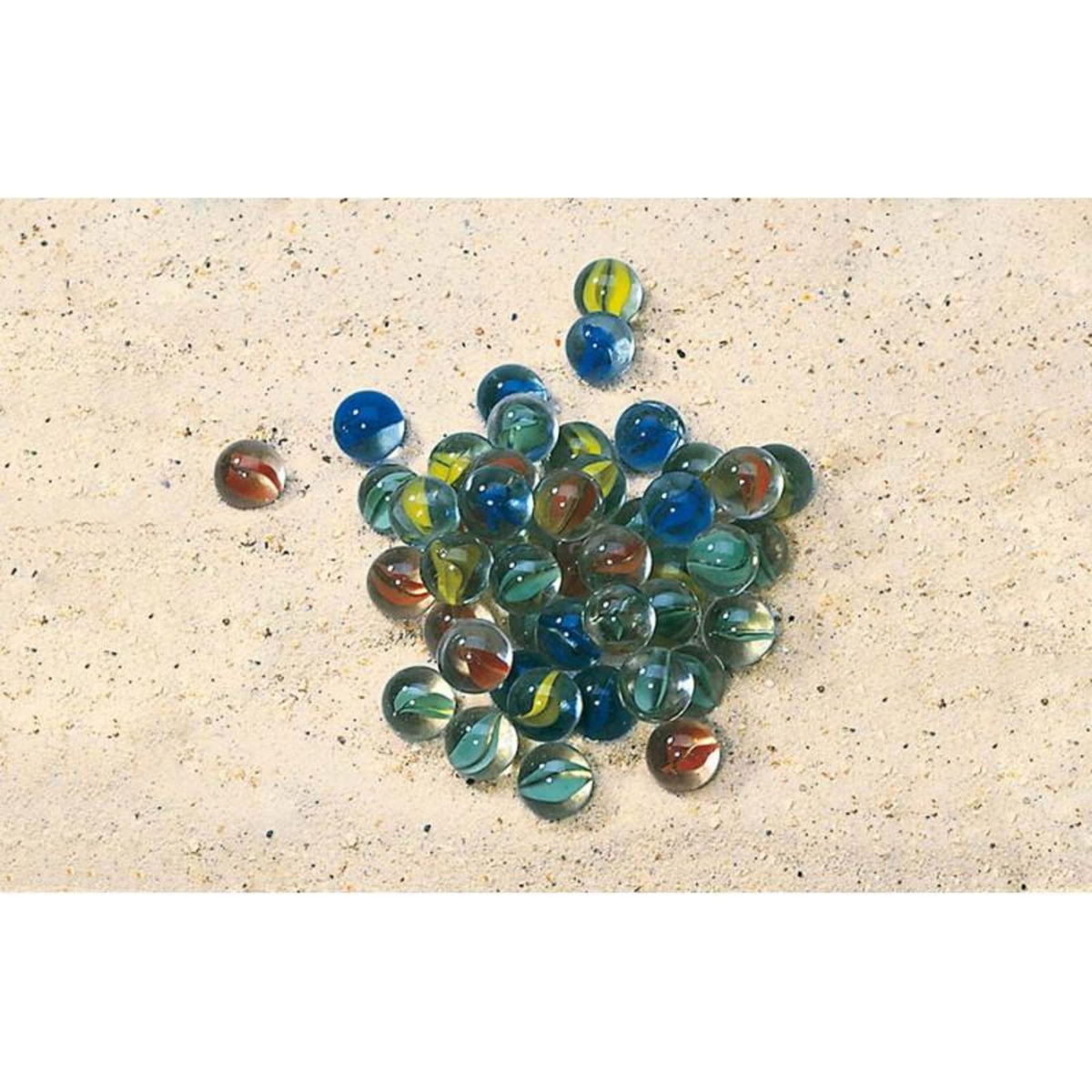 Toys Pure TOYS PURE Sac de 50 billes Oeil de chat