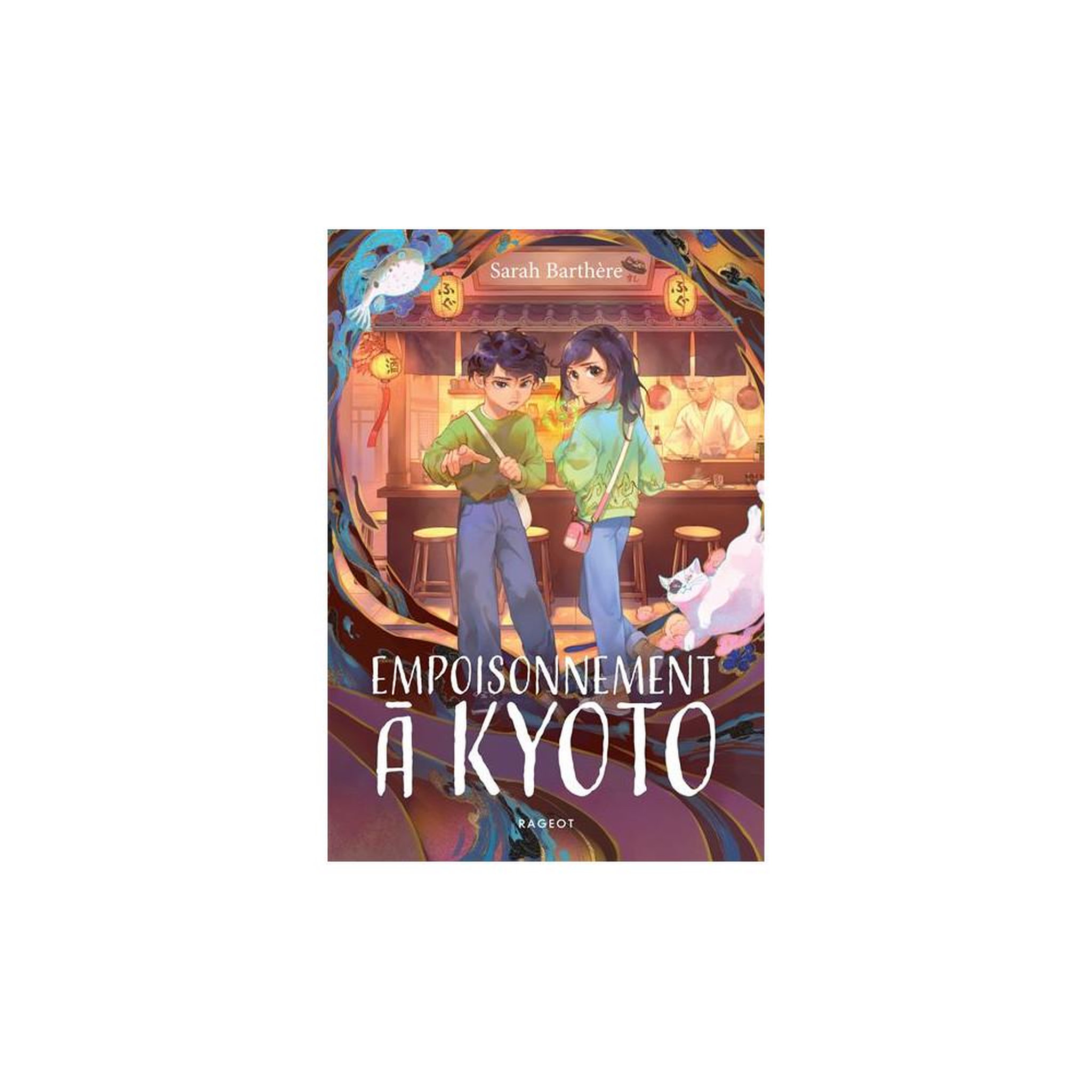 Roman jeunesse roman ado « empoisonnement à kyoto » (broché) sarah barthère