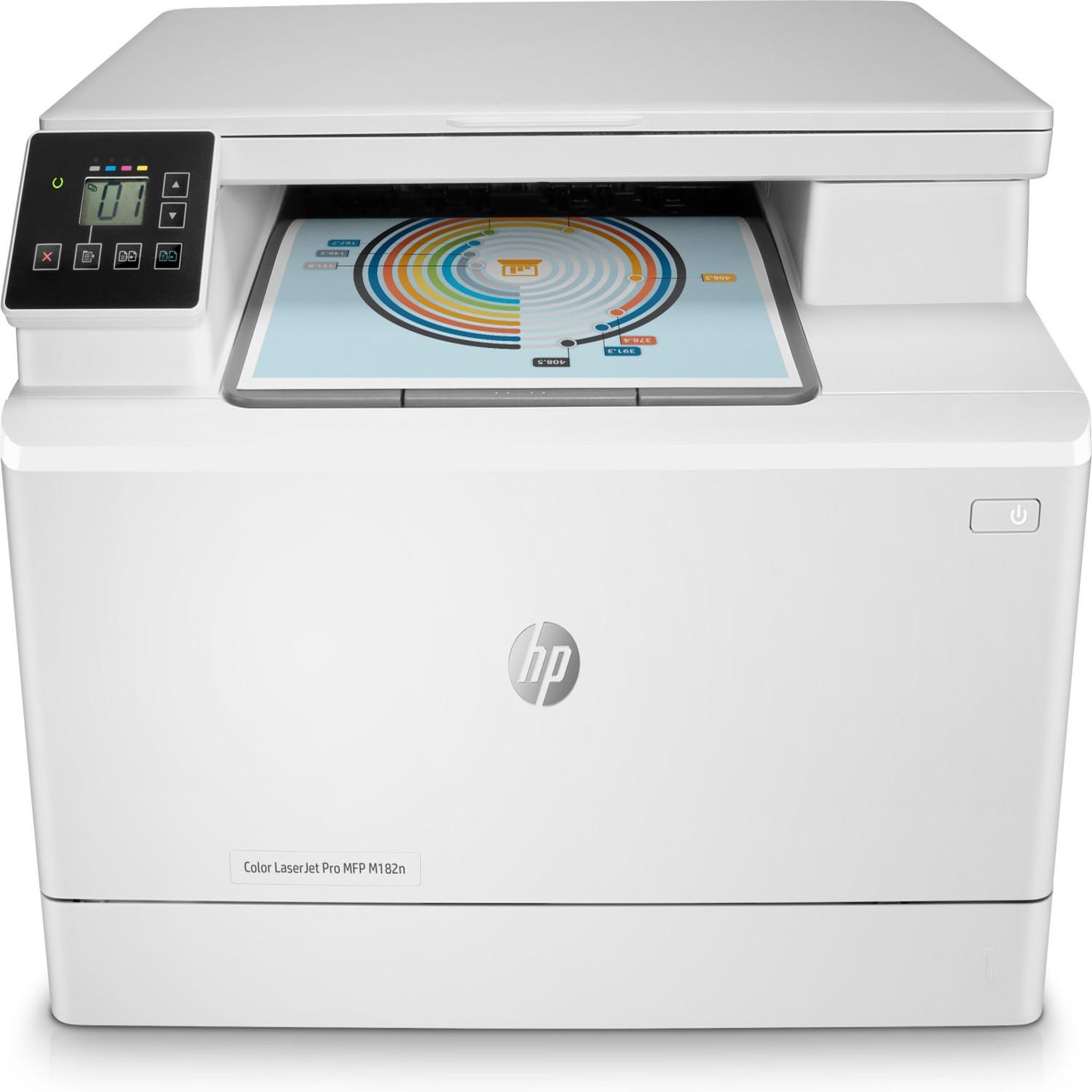 Voir la diapositive 2 : HP Hp color laserjet pro imprimante multifonction m182n