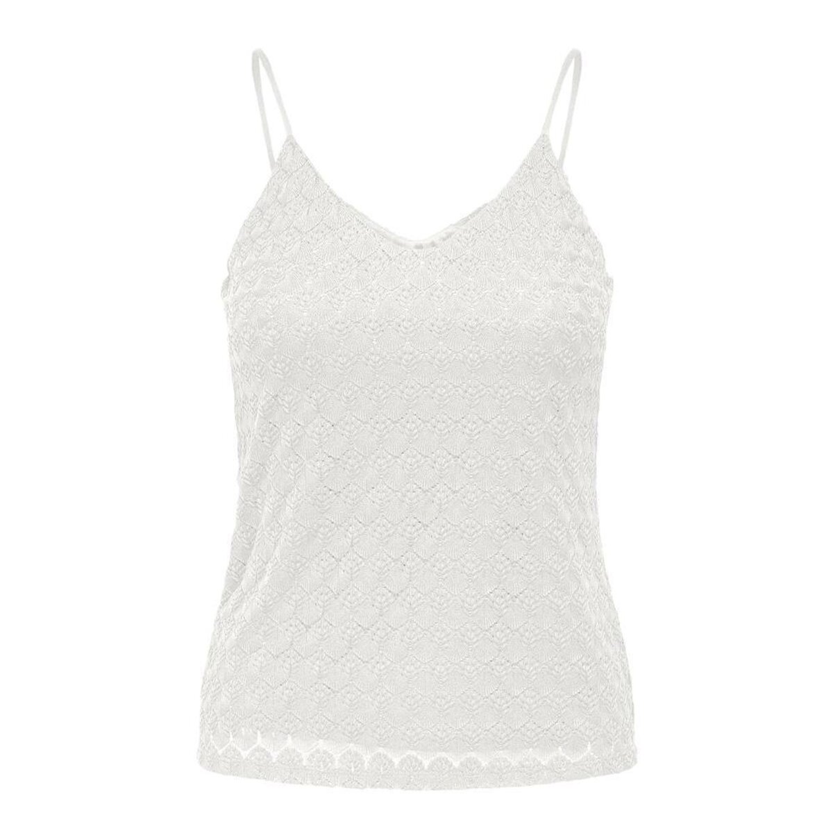 Only Débardeur Ecru Femme Only Prato