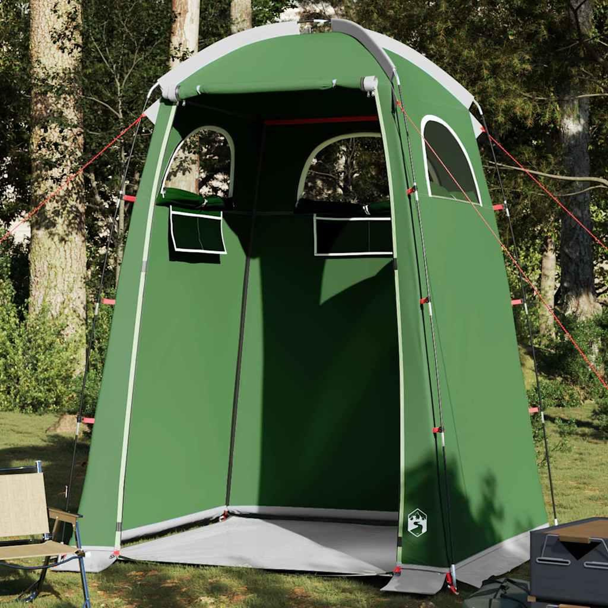 VIDAXL Tente de douche vert impermeable