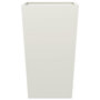 Voir la diapositive 4 : VIDAXL Jardiniere blanc 45x45x75 cm acier