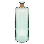 ATMOSPHERA Vase Épaule en Verre Recyclé  Lila  75cm Bleu Clair