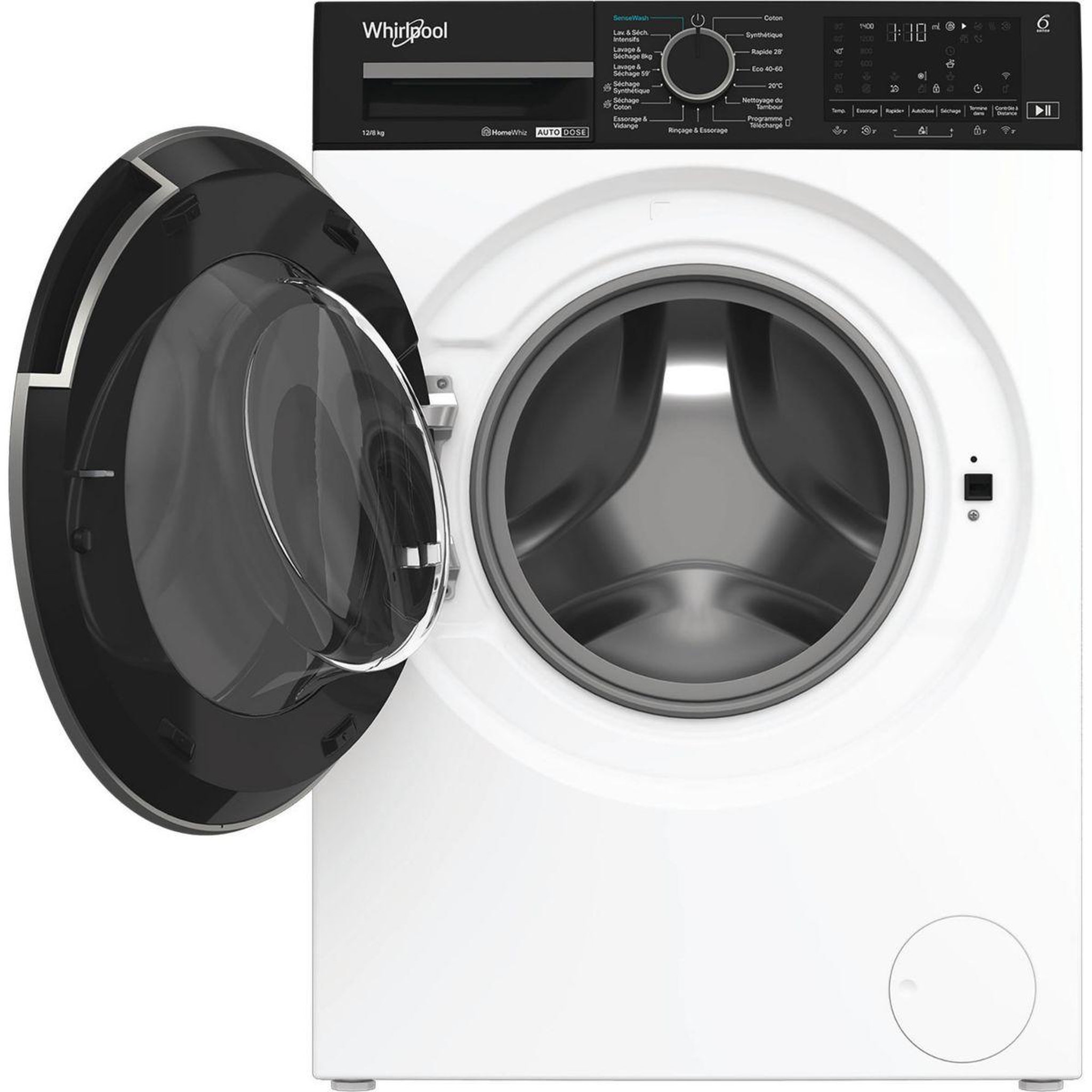 Voir la diapositive 3 : Whirlpool Lave linge séchant hublot wpd2836wadsfr