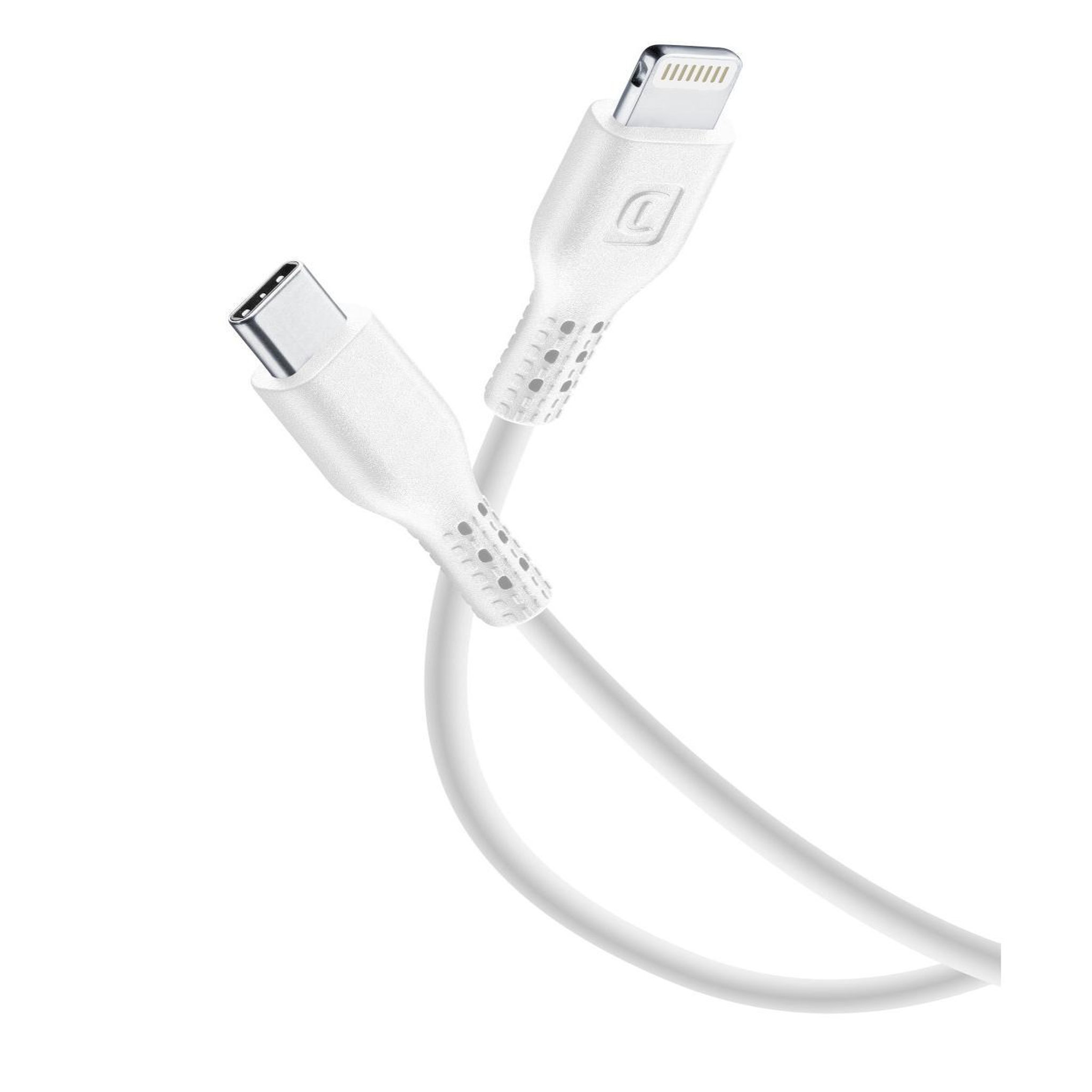 Voir la diapositive 2 : CELLULAR LINE Cellularline power cable for tablet 120cm - usb-c to lightning