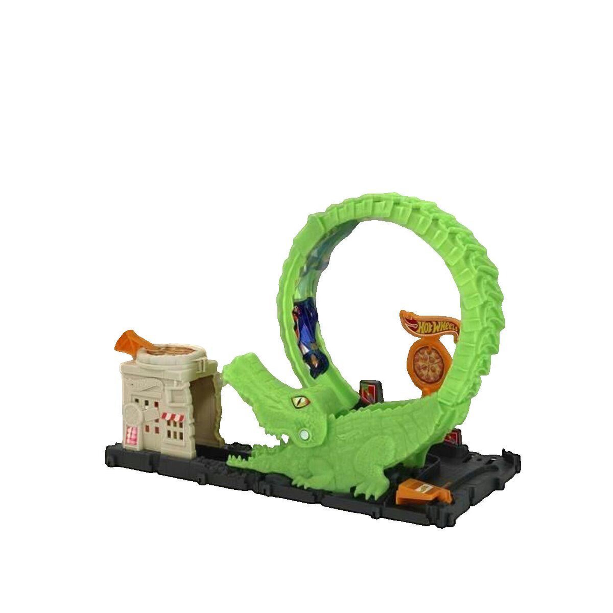 Voir la diapositive 2 : Hot Wheels Circuit de course Hot Wheels avec loopings et spirales