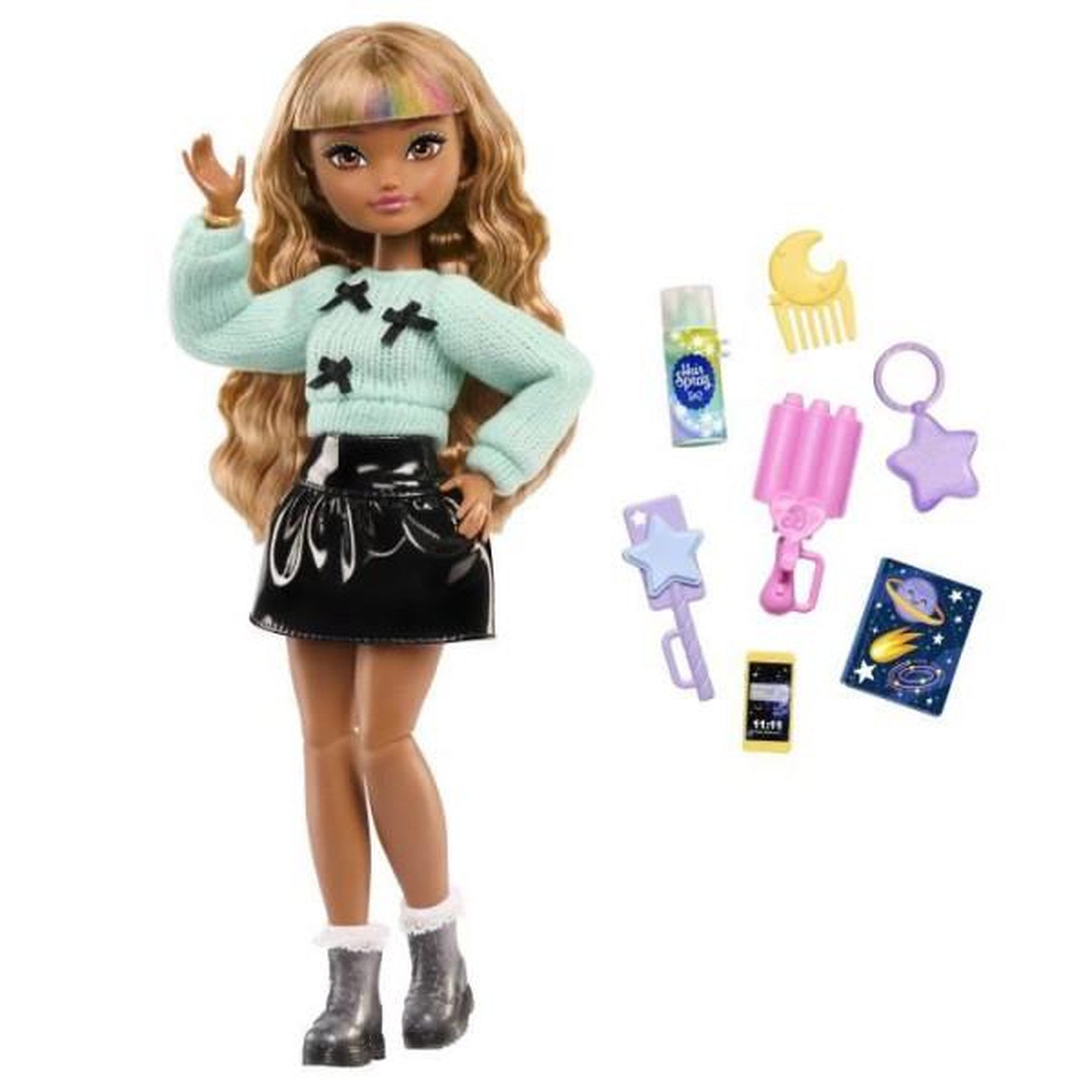 BARBIE Barbie - Dream Besties Zia - Poupée avec 7 accessoires - Barbie - JGG36