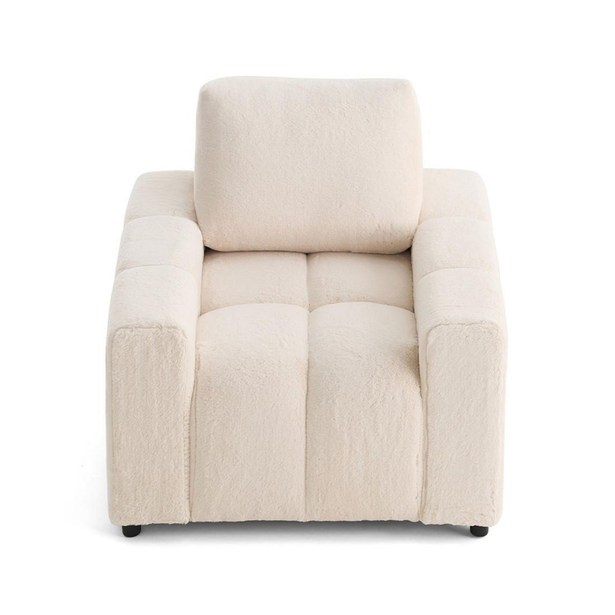 LISA DESIGN Crocus - fauteuil en fausse fourrure