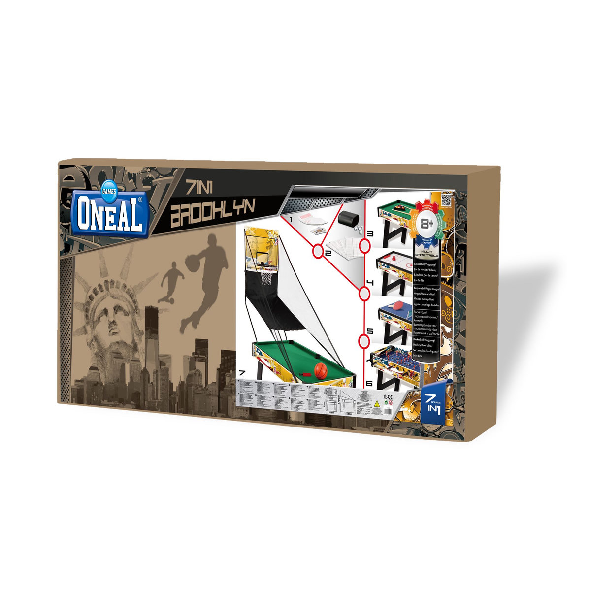 Table multi jeux 7en1