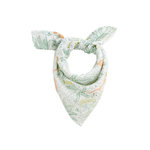 Petit Béguin Foulard en gaze de coton Kanha 50 x 50 cm. Coloris disponibles : Beige