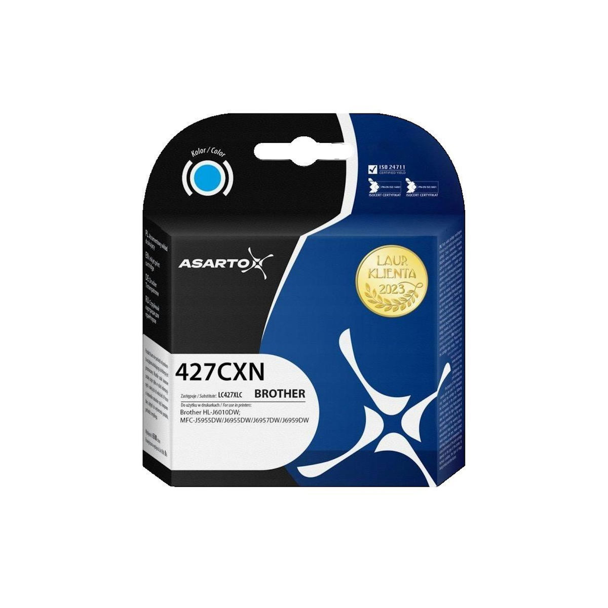 Brother Cartouche d'encre asarto cyan AS-B427CXN