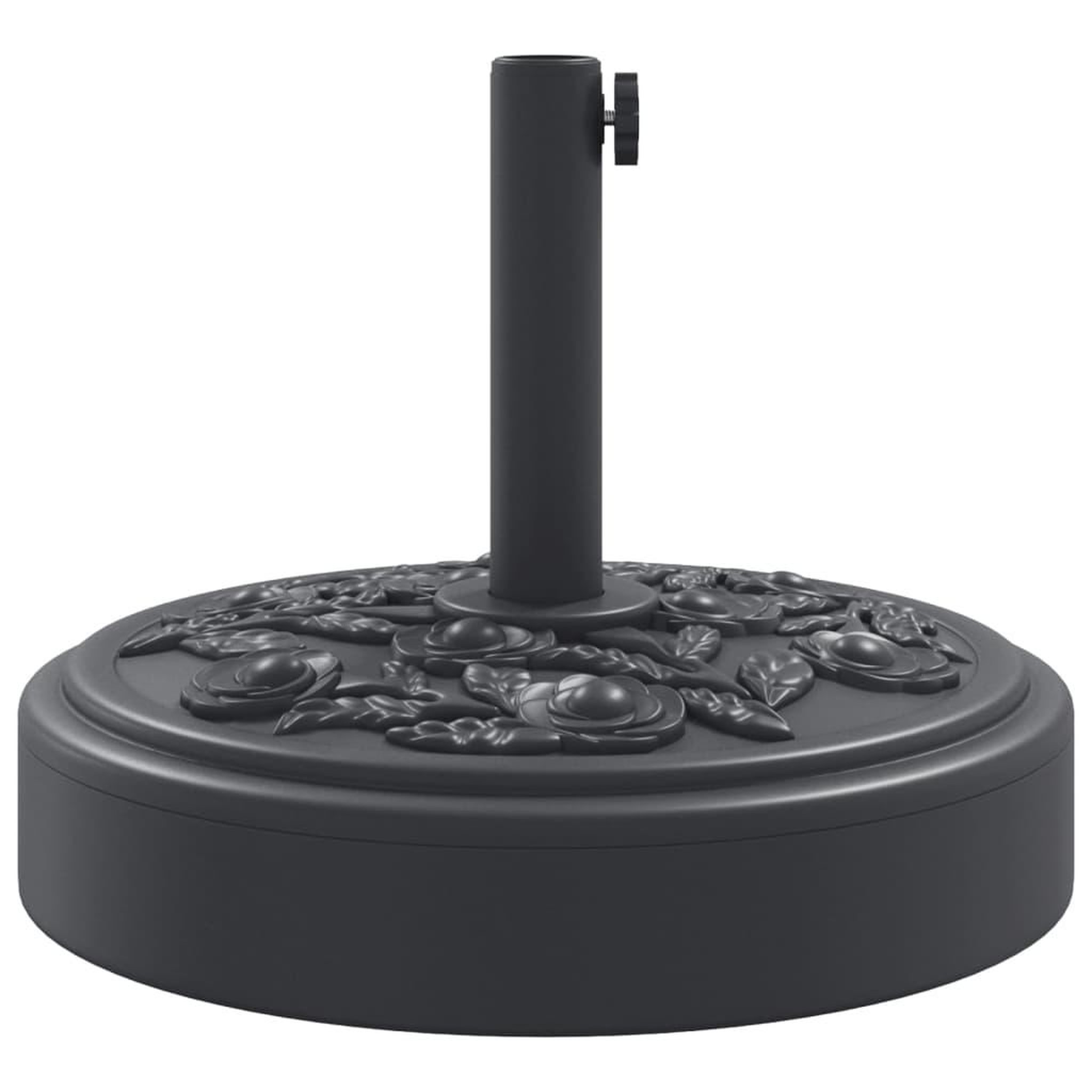Voir la diapositive 5 : VIDAXL Base de parasol pour mats Ø38 / 48 mm 25 kg rond