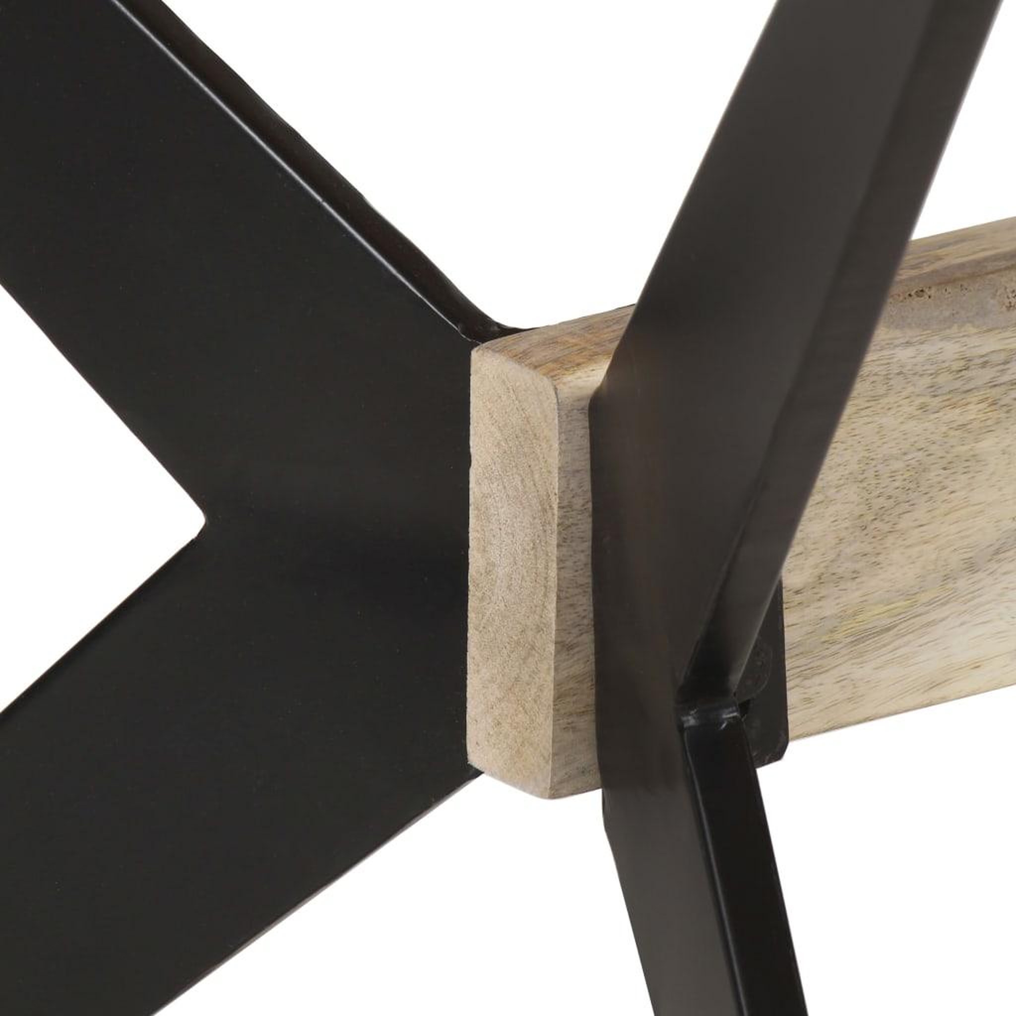 Voir la diapositive 5 : VIDAXL Table a manger 180x90x76 cm Bois de manguier massif