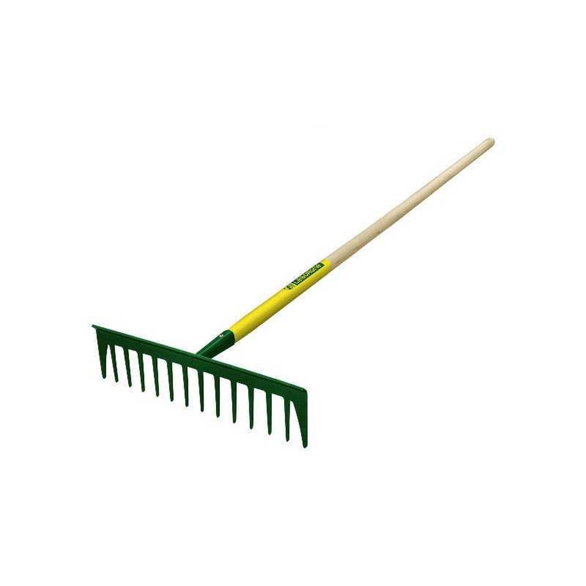 Leborgne Leborgne batipro râteau manuel 14 dents droites 150 cm, manche bois pefc, réglette de nivelage 400 mm