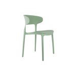 Leitmotiv Chaise intérieur et extérieur FAIN. Coloris disponibles : Vert, Gris