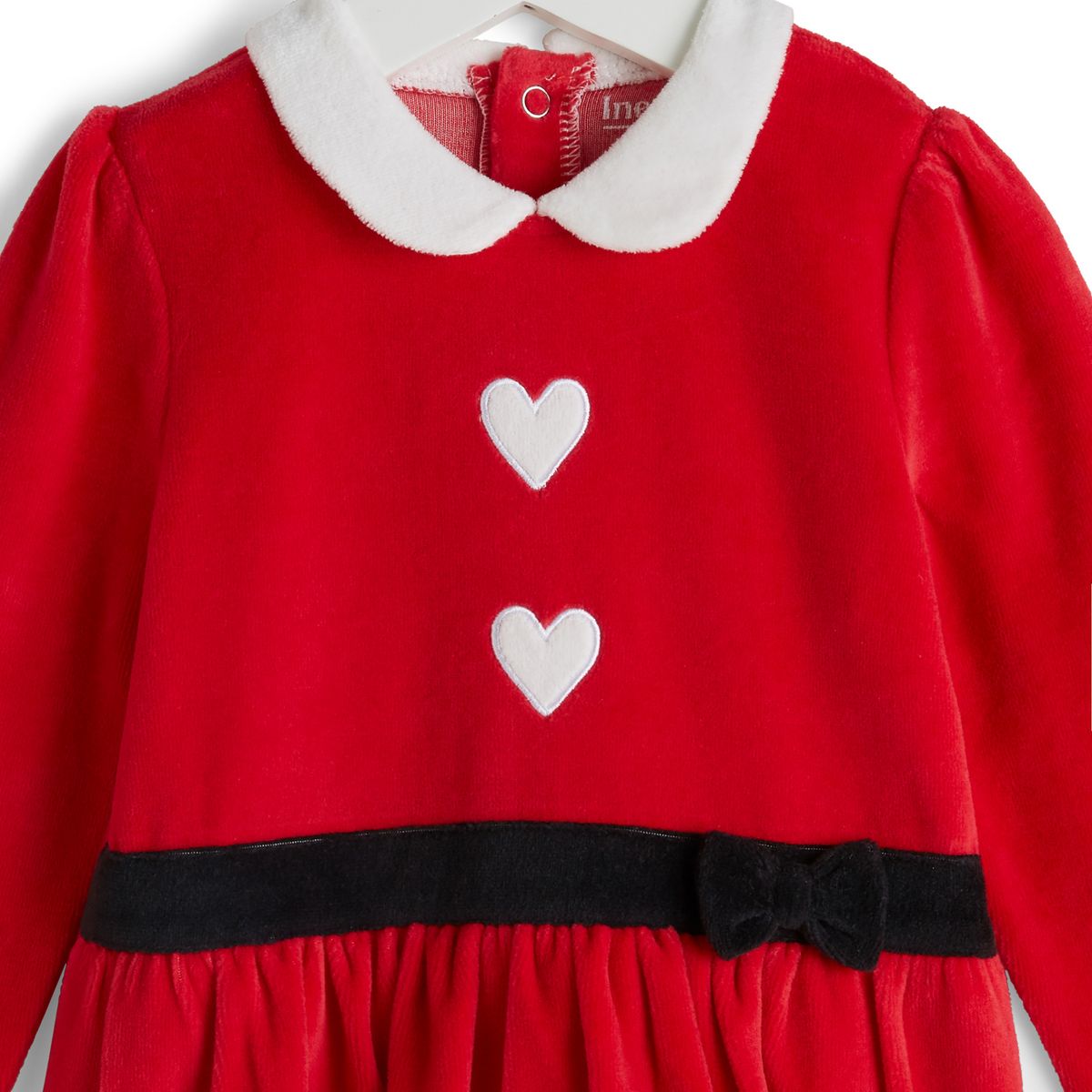 INEXTENSO Dors bien velours de noël bébé fille