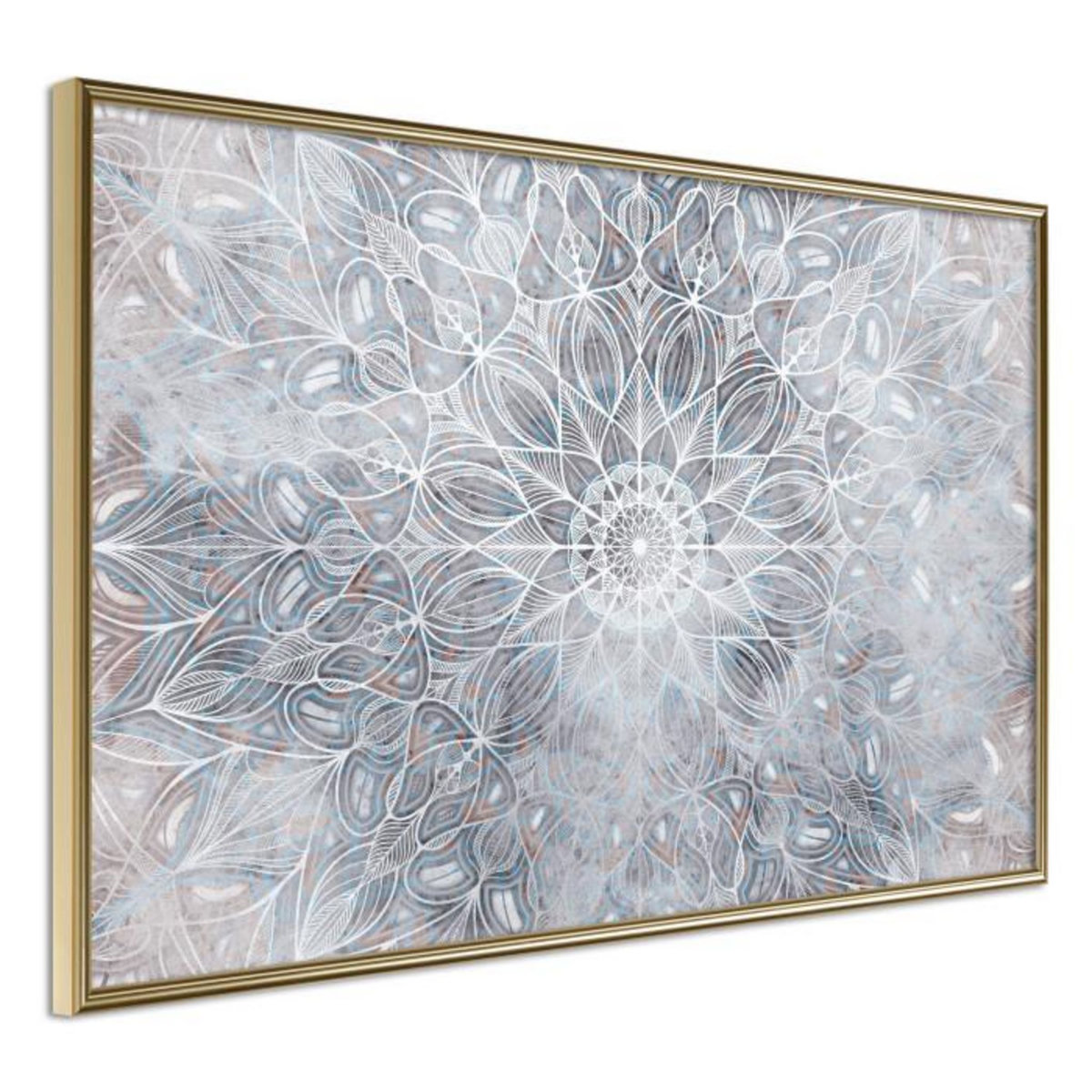 Paris Prix Affiche Murale Encadrée  Winter Mandala