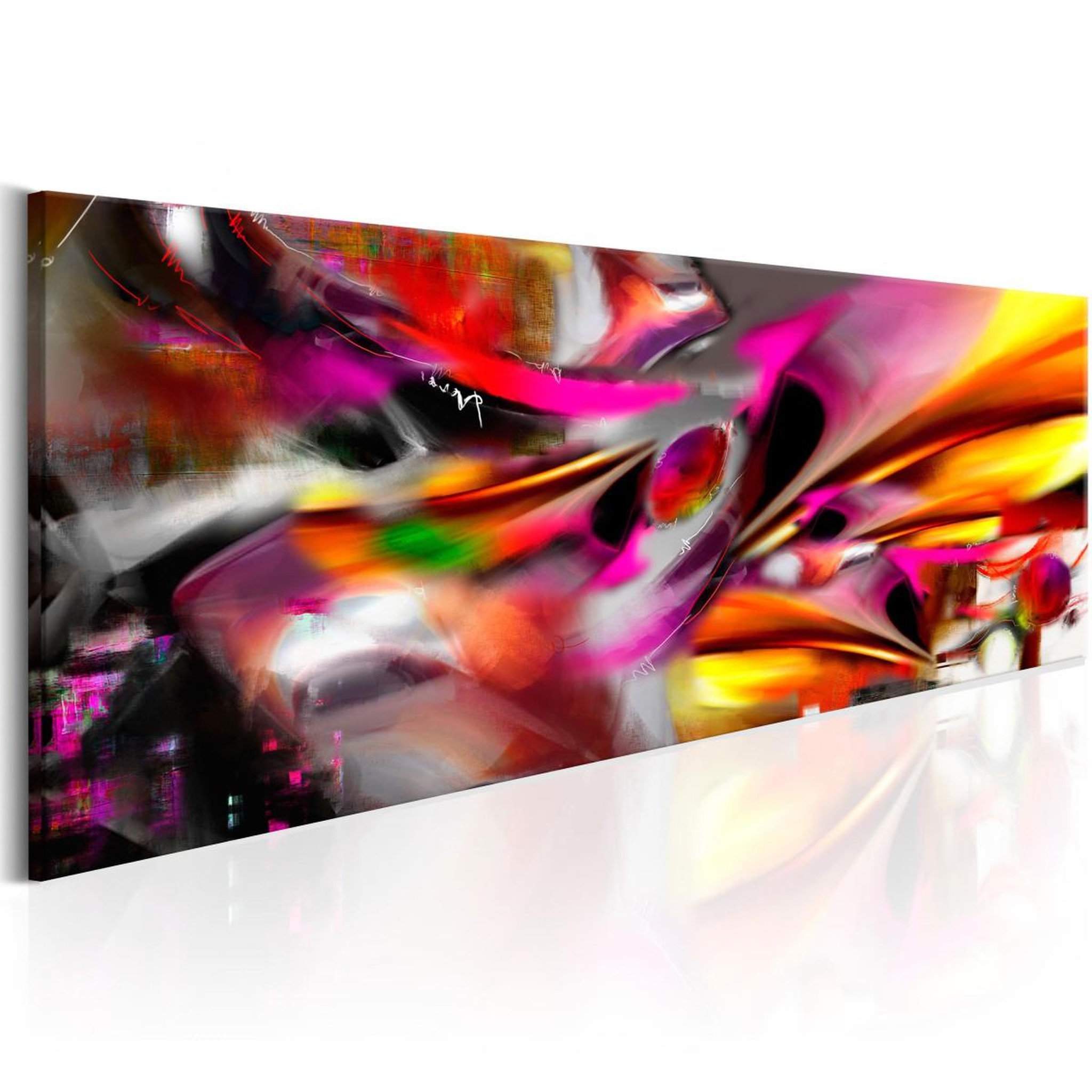 Paris Prix Tableau imprimé  expression ardente. Coloris disponibles : Multicolore