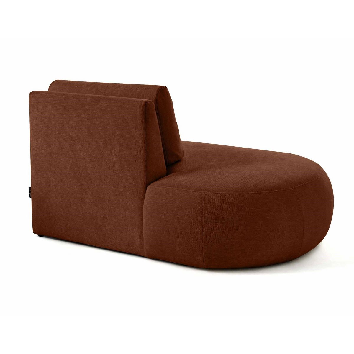 LISA DESIGN Santorini - module d'assise gauche - en tissu texturé