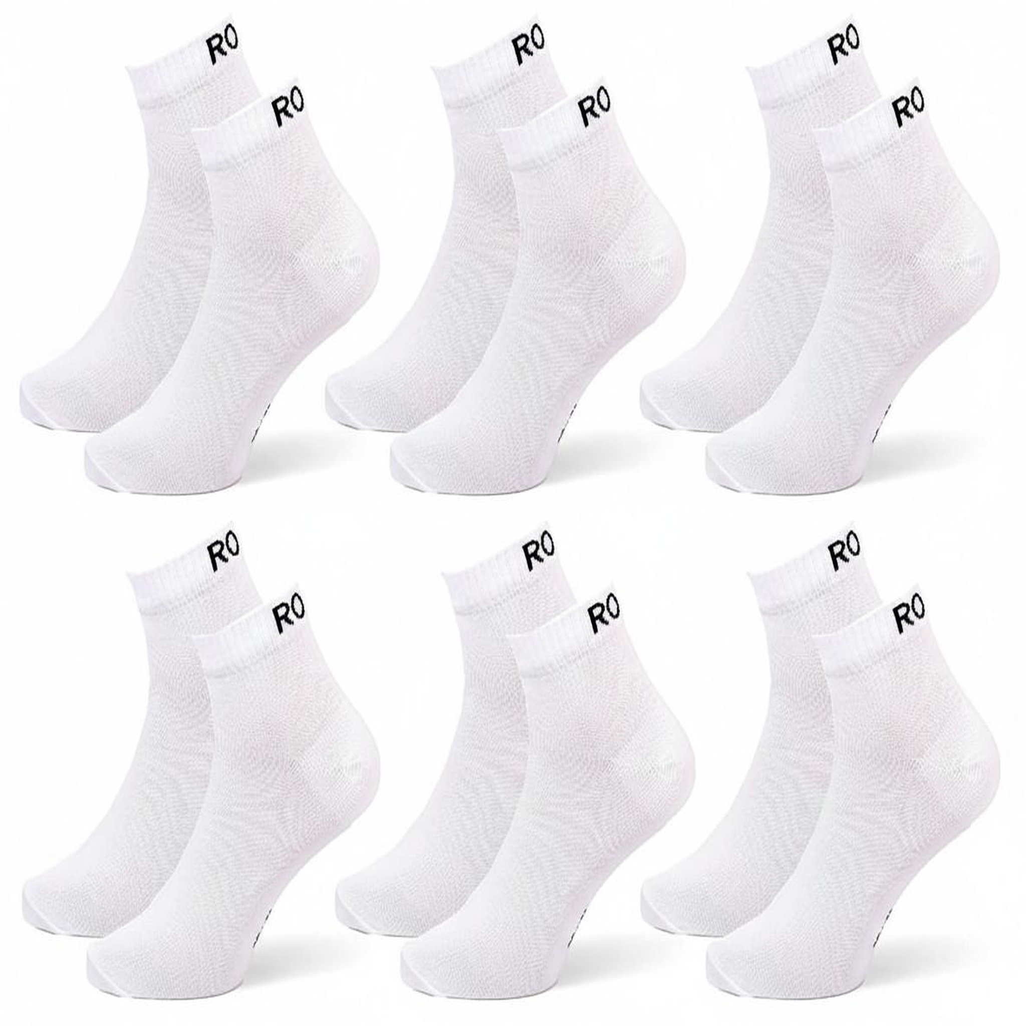 Voir la diapositive 1 : ROXY Roxy chaussettes fille quarter pack 6 - coton respirant