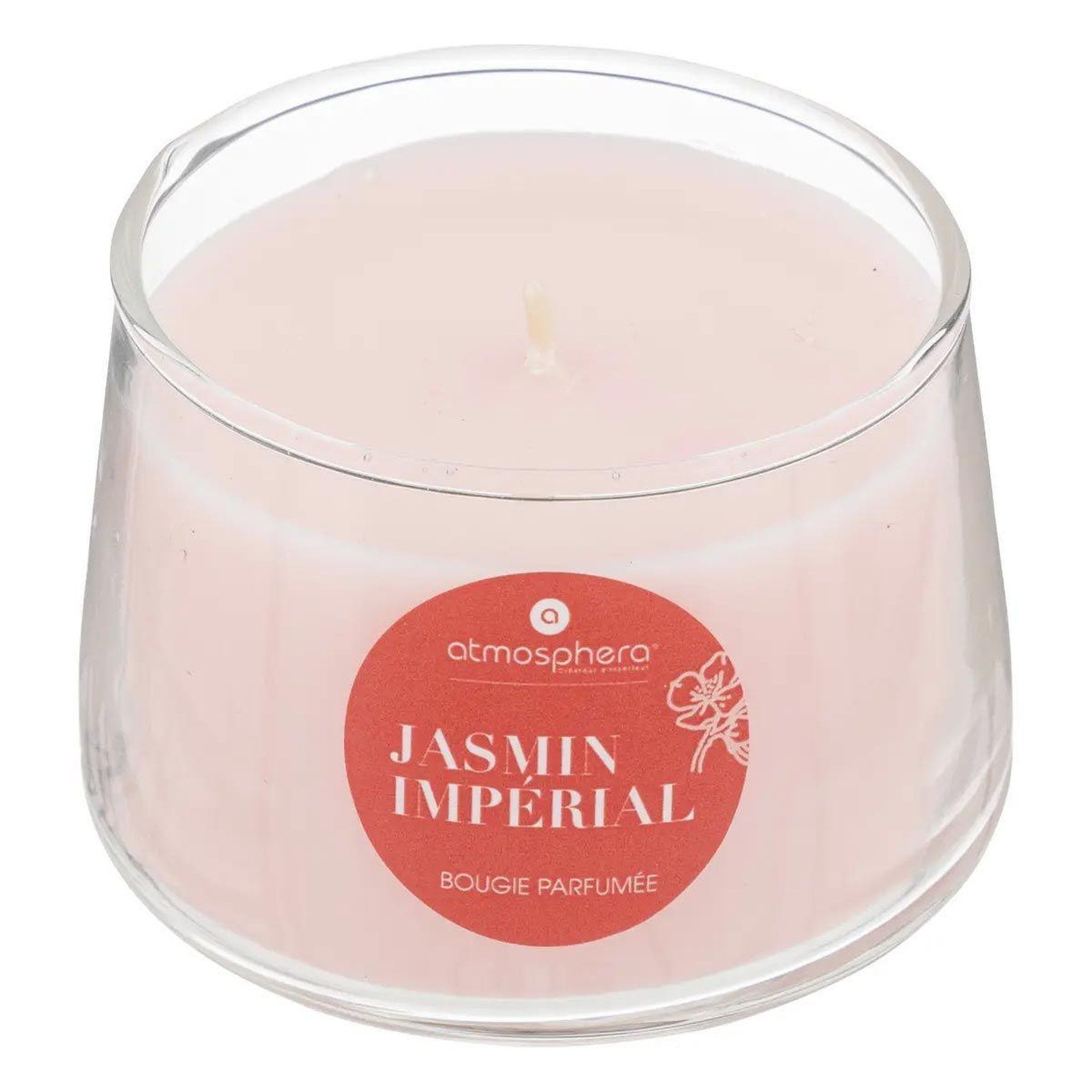 ATMOSPHERA Bougie parfumée en verre  izor  110g jasmin