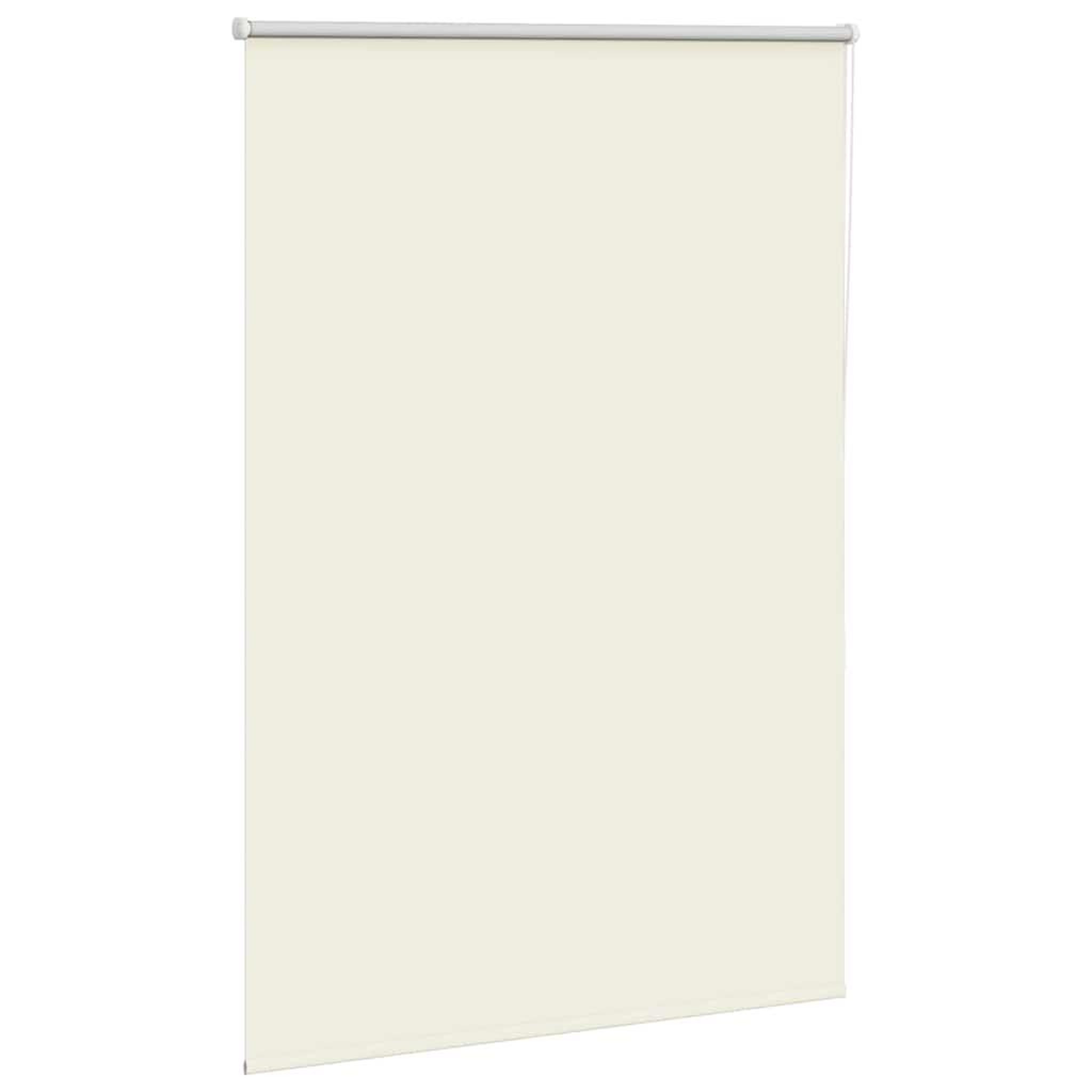 Voir la diapositive 3 : VIDAXL Store enrouleur occultant blanc casse 110x175 cm largeur tissu