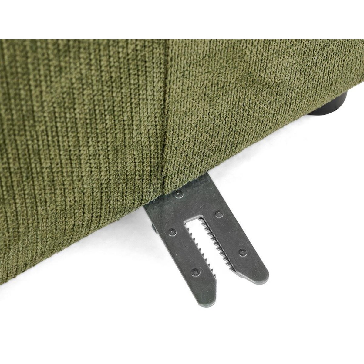 LISA DESIGN Debbie - module d'assise gauche en tissu texturé