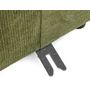 Voir la diapositive 3 : LISA DESIGN Debbie - module d'assise gauche en tissu texturé